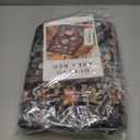 DUKINO 2x6 Runner Rug for Hallway, Washable Vintage Floral Kitchen Rug with Non Slip Backing, Soft Low Pile Throw Carpet Runner for Kitchen, Laundry, Hallway, Bathroom, Black