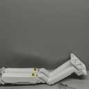 MOUNT PRO Dual Monitor Wall Mount for 13 to 32 Inch Computer Screens, Gas Spring Wall Monitor Arm for 2 Monitors, Each Holds Up to 19.8lbs, Adjustable Wall Monitor Mount with VESA 75x75/100x100, White