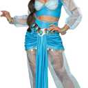 California Costumes Women Arabian Folk Hero Adult Costume (Small, Turquoise)