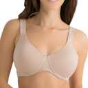 Fruit of the Loom Women's Anti-Gravity Wire-Free Bra, Sand, 36B Beige