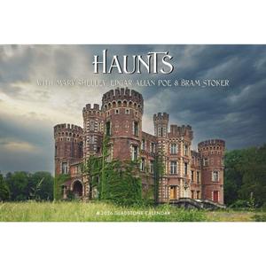 Gladstone Media, Haunts 2026 Large Wall Calendar