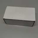 1Pcs 7 Holes Tattoo Ink Cup Holder Hard Skull Resin and 100pcs #15 Large Tattoo Ink Caps Ink Holder for Tattoo Artist Gift Tattoo Supplies