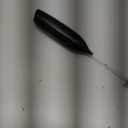 Milk Frother Handheld Battery, Electric Foam Maker Frother Wand, Drink Mixer with Stainless Steel Whisk for Coffee, Matcha, Lattes, Cappuccino Black