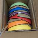 vancasso Bonita Cereal Bowls Set of 6-27 Oz Ceramic Soup Bowls, Microwave & Dishwasher Safe, 6 Inch Colorful Serving Bowls for Kitchen