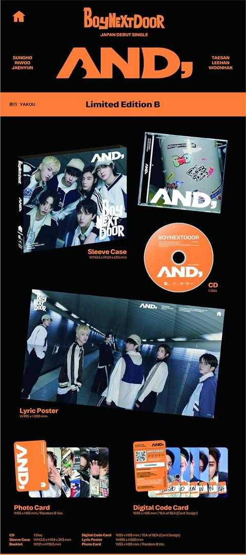 AND, [Limited Edition B]
