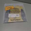 OZERO Men & Women Winter Gloves -30F Deerskin Leather Water-resistant Windproof Cold Weather Glove for Driving Hiking (Medium, Gold-black)