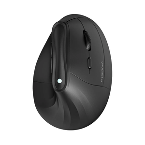 KYSONA 57° Ergonomic Wireless Tower Mouse, Vertical Quiet Ergo Mouse, Bluetooth(BT5.0,BT3.0)&2.4G, (800/1200/2400/2400/4000), 5 Buttons for Windows, macOS, iPadOS, Laptop, PC, Black