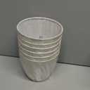 6Pcs Small Lamp Shade, Mini Barrel Lampshades Clip On Bulb Handmade Natural Linen Lampshades Replacement for Table Chandelier Wall Lamp Mini Lamp Shade Home Decor - 3.5x5x5.5 Inch