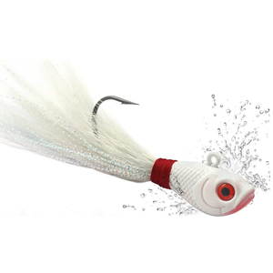 Bucktail-Jigs-Saltwater-Hair-Jigs-Head -Fishing-Lures-Assorted Kit, 2 Pack