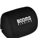 Booms Fishing RC1 Neoprene Reel Cover, Round Baitcasting Reels Cover, Fit for 50 100 200 300 400 800 1000 2000 3000 4000~10000 Conventional Reels, S/M/L/XL Size