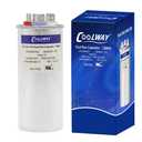 COOLWAY 45/5 uF 45+5 MFD 5% 370V or 440V Dual Run Start ac Capacitor for Motor Start or Heat Pump, Condenser, Pool Pump