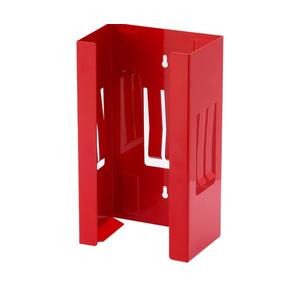 CASOMAN Magnetic Glove/Tissue Dispenser, 8LBS Capacity, Red Glove Dispenser Wall Mount, Glove Box Holder for Wall Mount, Magnetic Glove Box Holder, Not Include Gloves