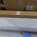 LazBlinds No Drill Zebra Blinds for Windows 32.5" W x 64" H, White