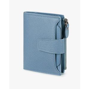 FALAN MULE Small Wallet for Women Leather Bifold Compact RFID Blocking Small Womens Wallet Purse