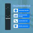 Replaced Voice Remote fit for Samsung TV UN49NU8000F UN55NU740DF UN55NU8000F UN55NU800DF UN55NU8500F UN65NU740DF UN65NU8000F UN65NU800DF UN65NU8500F UN75NU800DF UN82NU800DF UN75MU630D UN65NU8500FXZA