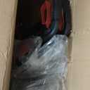 Drive Medical Nitro 3 Wheel Rollator Walker, Ultra Lightweight Rollator Walker with Wheels, Folding Rollator for Seniors and Adults, Red