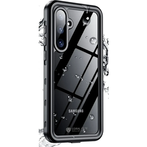 for Samsung Galaxy S25 Case, IP68 Waterproof with Built-in Screen&Lens Protector [14FT Military Shockproof] Full Body Heavy Duty Protective Phone Case for S25 5G, Black