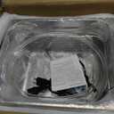 Ultrasonic Cleaner 10L Dual-Frequency Professional Digital Stainless Steel Cleaning Machine with Heater Timer for Denture, Coins, Small Metal Parts, Circuit Board, Lab Tools, etc