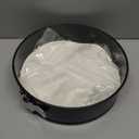 Tellshun 9 Inch Springform Pan Tin with 50pcs Parchment Paper Cheesecakes Baking Mold Round Leakproof Nonstick Removable Bottom Bakeware for Pie Cake Pizza and Quiches