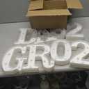 Forwe 2026 Graduation Decorations, 8 LED Marquee Light Up Letters GRAD 2026 Kindergarten High School College Graduation Decorations Party Supplies (White)