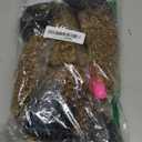 Aksice 10 Inch Pre-looped Yanky Twist Crochet Hair 8 Packs 30 Strands Pre-twisted Passion Twist Crochet Braids Hair with Curly Crochet Hair Senegalese Twist Braids (1B/27#)