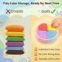 NewFamily Air Dry Clay Kit, 15 Colors, 12 Step-by-Step Projects, Project Cards & Instruction Guide, Soft Non-Sticky Clay with Tools, Non-Toxic DIY Craft Set for Home, School, Parties & Gifts