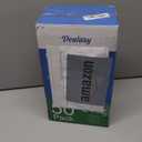 50 Pack (100-Piece) 24 oz Meal Prep Containers Reusable with Lids, Sturdy Leakproof & Food Safe, Microwave, Freezer, Dishwasher Safe Prep Containers, To Go Take Out Plastic Food Storage