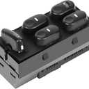 ROADFAR Window Switch Fits 1997-2005 For Buick Century 1997-2004 For Buick Regal, Front Left Driver Side Power Window Switch Replaces 10295797 10433029