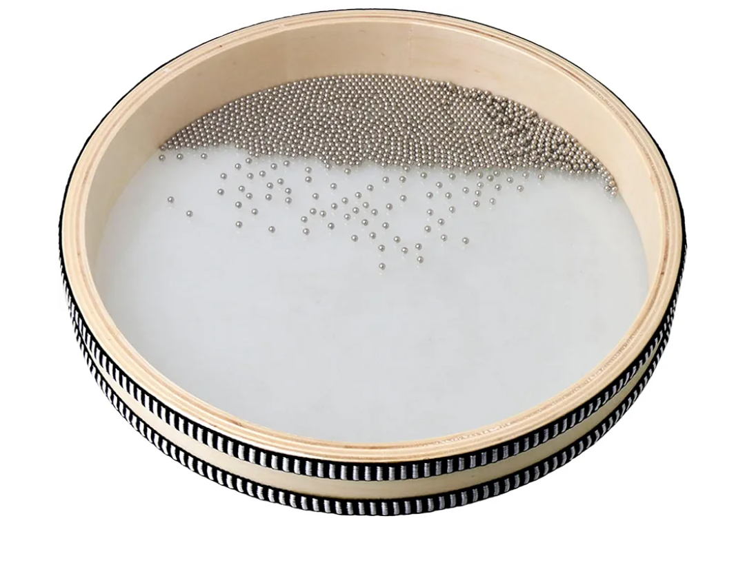 Bstinay 10inch Natural Ocean Drum Wave Bead Sea Sound Drum Musical Instrument Percussion