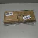 Goo-Ki Vintage Retro Antique Brass Zinc Alloy Cabinet Handles - 10''(256mm) Hole Center Striped Decorations Cabinet Pull Hardware for Bedroom, Kitchen, 6 Pack