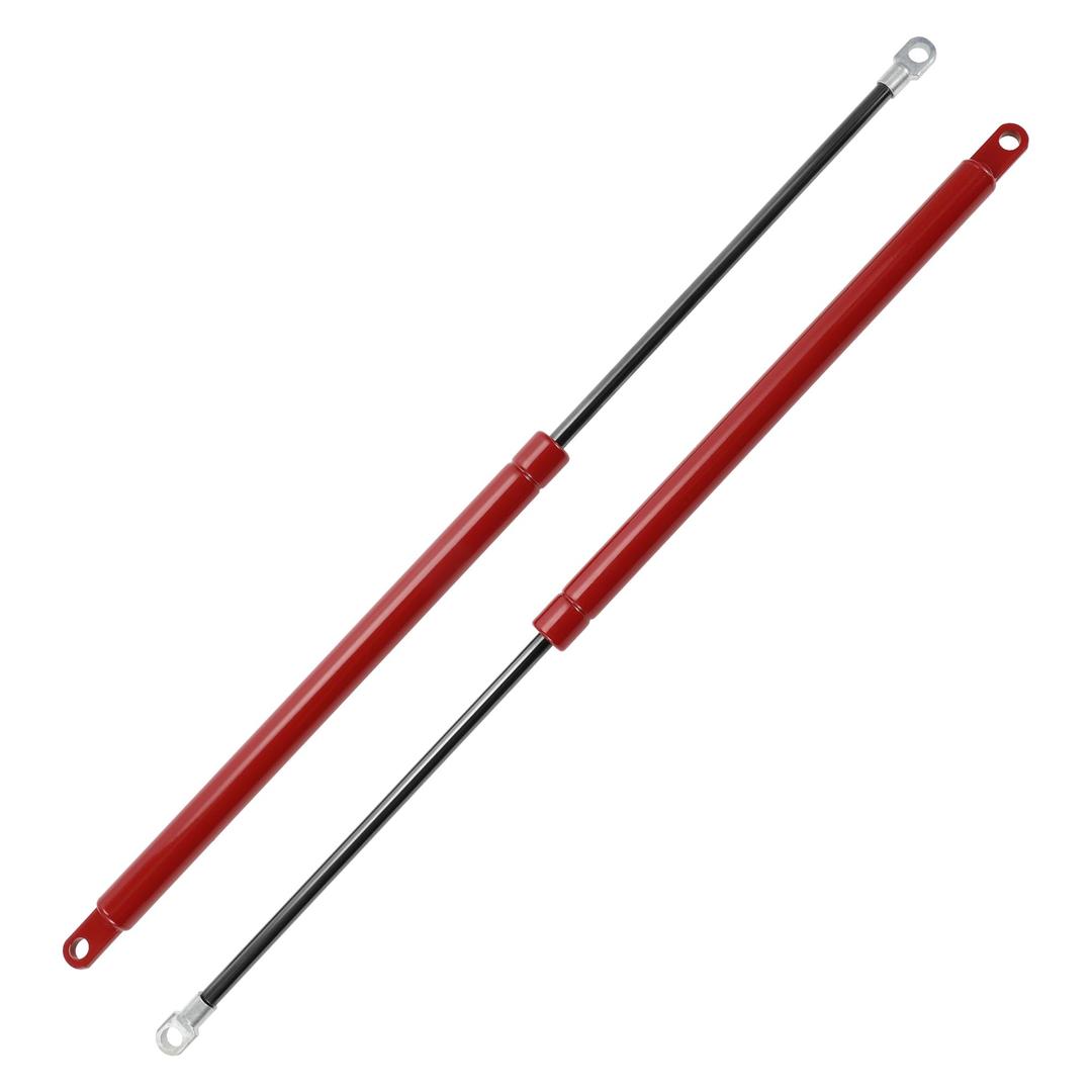 Motoforti 20inch/500mm 22.5Ib/100N/10kg Lift Supports Struts Gas Springs for Car Tailgate Camper Lid Boat Hatch Window Lid Under Bed Lifting Tool Box Lid Red 2Pcs