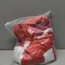 Lilo Costume Dress Women's Halloween Red Leaf Printed Hawaiian Dress with Flower Headpiece (X-Large)