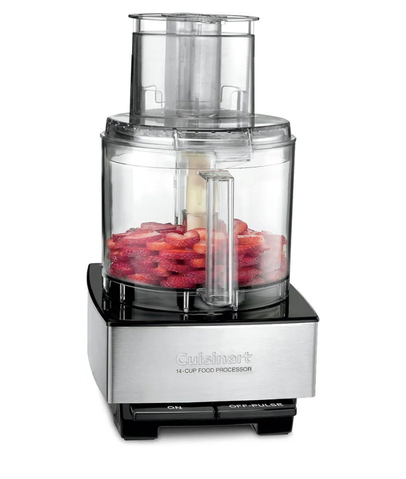 Cuisinart Food Processor, 14-Cup Vegetable Food Chopper for Mincing, Dicing, Shredding, Puree & Kneading Dough, 720-Watt Motor, Stainless Steel, DFP-14BCNY Cuisinart Food Processor, 14-Cup Vegetable Food Chopper for Mincing, Dicing, Shredding, Puree & Kneading Dough, 720-Watt Motor, Stainless Steel, DFP-14BCNY