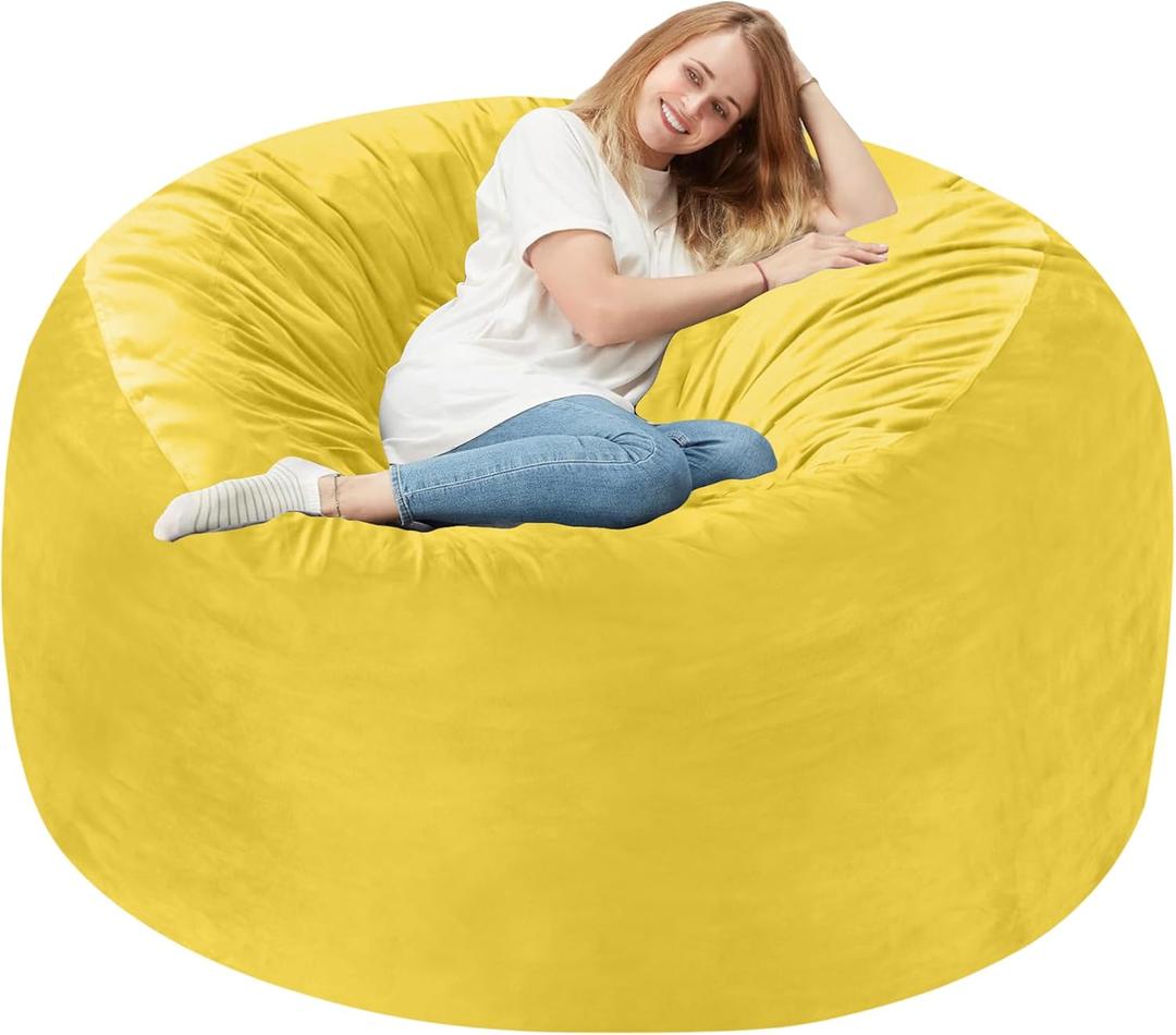 Magic Bean Bag Size: 42*42*42, Yellow