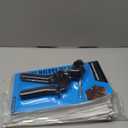 Idong Metal tie wrap Gun kit,Stainless Steel Cable Tie Gun and 100PCS 4.6 x 270mm Stainless Steel Cable Ties,Zip Tie Tool,Cable Tie Gun