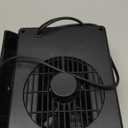 Pissente Portable 300W Car Heater and Fan, 2-in-1 Defroster and Demister for Winter, Cooling Fan for Summer, 12V Plug-In, Universal Fit (Black)