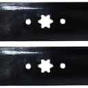 proven part Lawn Mower Deck Blades, Set of 2, 42 Inch Cut 742-0616 742-04410