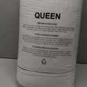 CYMULA Queen Mattress Topper for Back Pain - Extra Thick Cooling Mattress Pad Cover for Queen Size Bed - Soft Mattress Protector Pillow Top with 8-21 Inch Deep Pocket 3D Snow Down Alternative Fill (White)