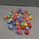 32 Pack Slow Rising Stress Cube Fidget Toys, Squishy Balls Sensory Fidget Toys for Kids Adults, Square Shape Fidgets for Classroom, Party Favors Pull Stretch Squishy Toy Classroom Prize Box Toys