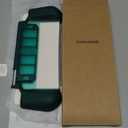 KIWIHOME Dockable Case for Switch OLED 2021 with 4 Flip Game Storage Slots, TPU Grip Portable Protective Case Cover Accessories Compatible with 7 Inch and Joy-Con Controller, Green