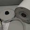 ASCOT Electric Kettle, Stainless Steel Tea Boiler 1.6qt 1500W Retro Tea Heater & Boiling Kettle, Auto Shut-Off and Boil-Dry Protection(White)