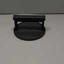 HULISEN Pre-Seasoned Cast Iron Burger Press, Heavy Duty 6 inch  Burger Smasher for Griddle with Heat Resistant Handle, Grill Press for Hamburger, Bacon, Meat, Steak, Patty, Barbecue Grilling Tool, 2.3lb