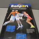 Tourna Ballport Tennis Ball Hopper Holds 80 Balls Durable and Lightweight Blue