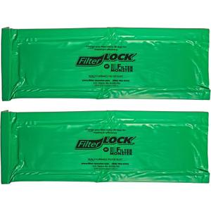 FilterLock Furnace Filter Slot Seal  Magnetic Seal Cover for Any 1 Furnace Filter, Up To 25 Long, Reduce HVAC Air Leaks, Green