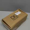 homdiy 10 Pack 5 Inch Black and Gold Cabinet Handles - Cabinet Pulls for Kitchen Cabinets, Dresser Drawers & Wardrobe Hardware, Durable Zinc Alloy with Matte Finish (5" Hole Centers)