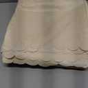 Romanstile Rectangle Vinyl Tablecloth,100% Waterproof Heavy Duty Oil Spill Proof Stain Resistant Plastic PU Table Cover with Flannel Backing for Kitchen, Dining (Rose Beige, 60 x 84)