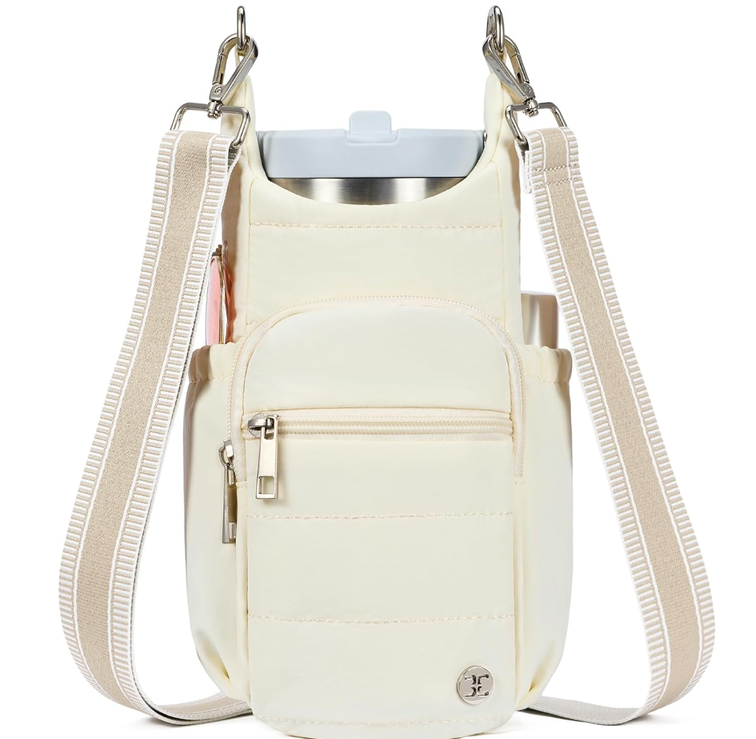Telena Water Bottle Holder with Strap Crossbody Bags for Women for Walking, Hiking, Cycling