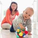 Baby Music Shake Dancing Ball Toy,Developmental Bumpy Ball Sensory Soft Toys,Easy to Grasp Bumps Help Develop Motor Skills