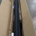 Outdoor Roller Shades for Patio with Valance, New Material Outdoor Blinds with 95% UV Blockout, Cordless Exterior Roller Shades with Crank Handle for Balcony Patio Porch, (10' W X 8' H), Black