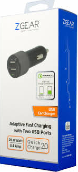 Adaptive Fast Charge With Two USB Ports